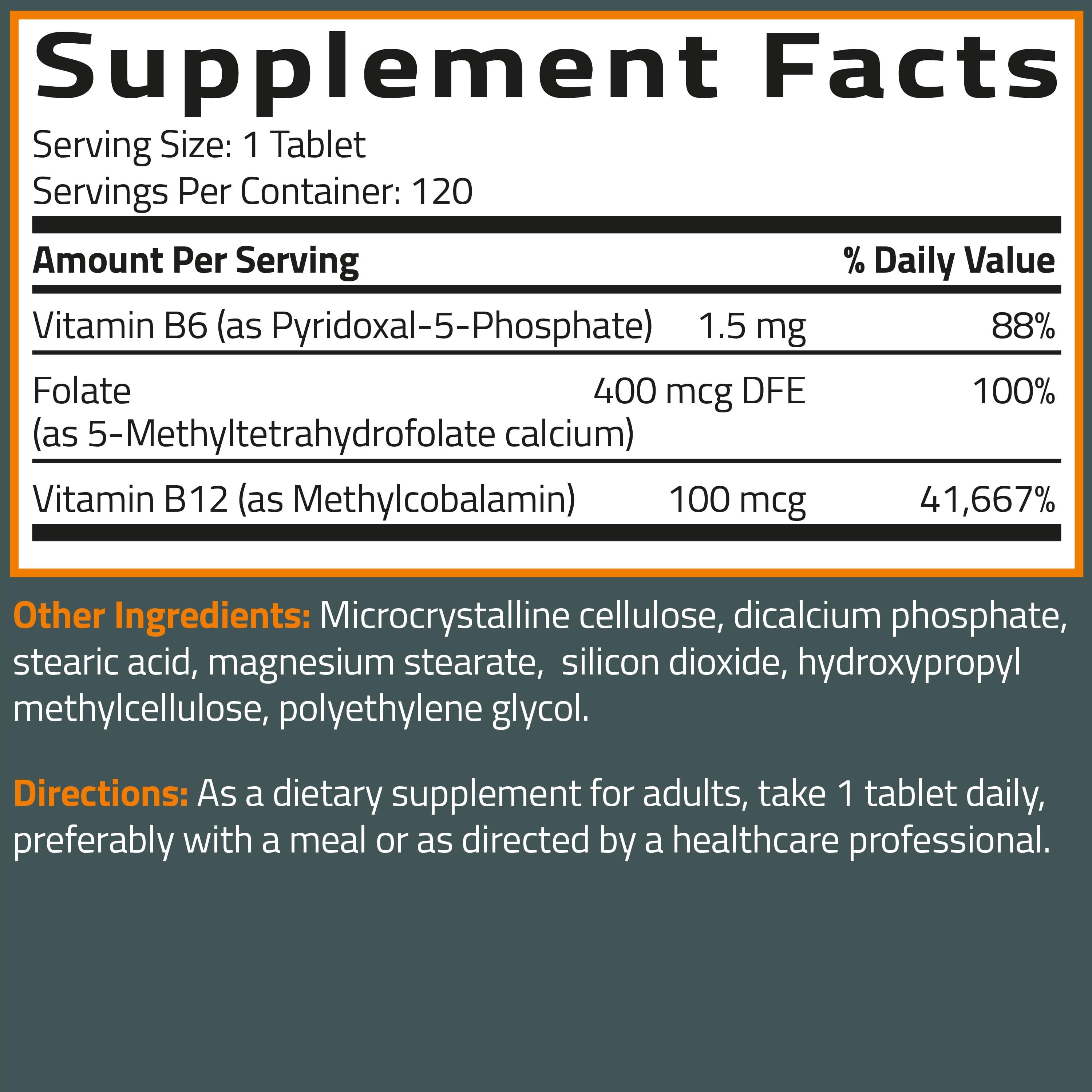 Methyl B12 Methyl Folate