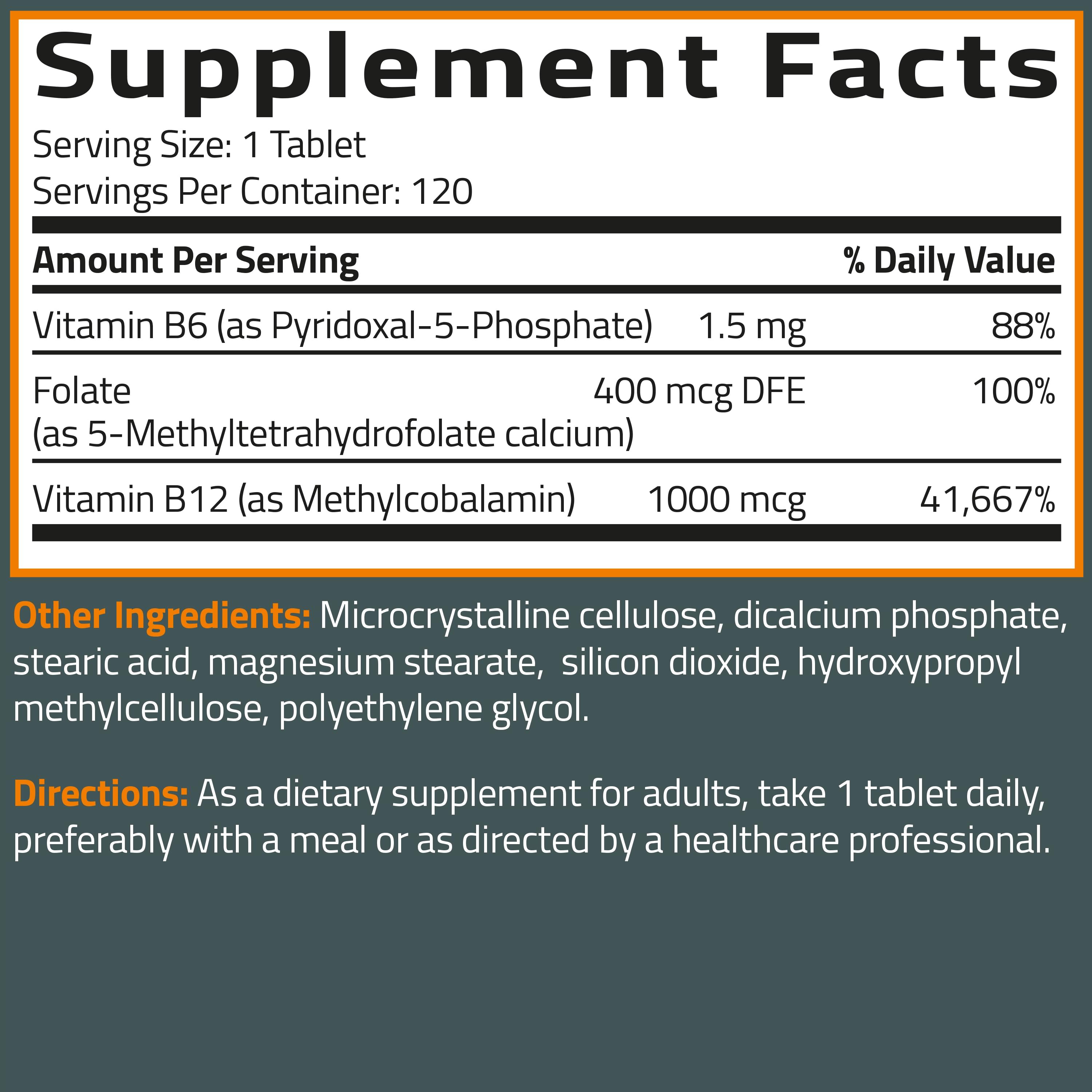 Methyl B12 Methyl Folate