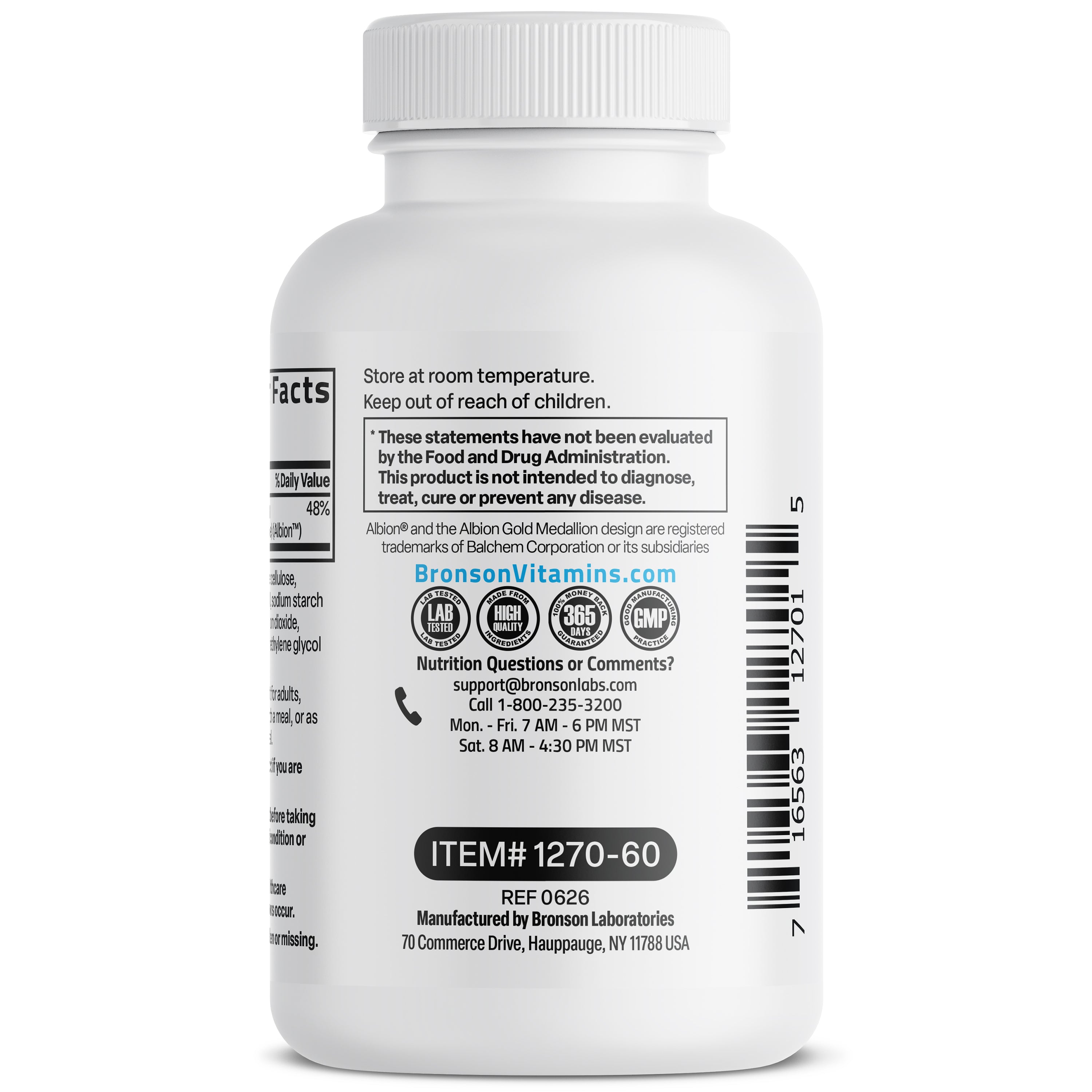 Fully Chelated Magnesium Glycinate