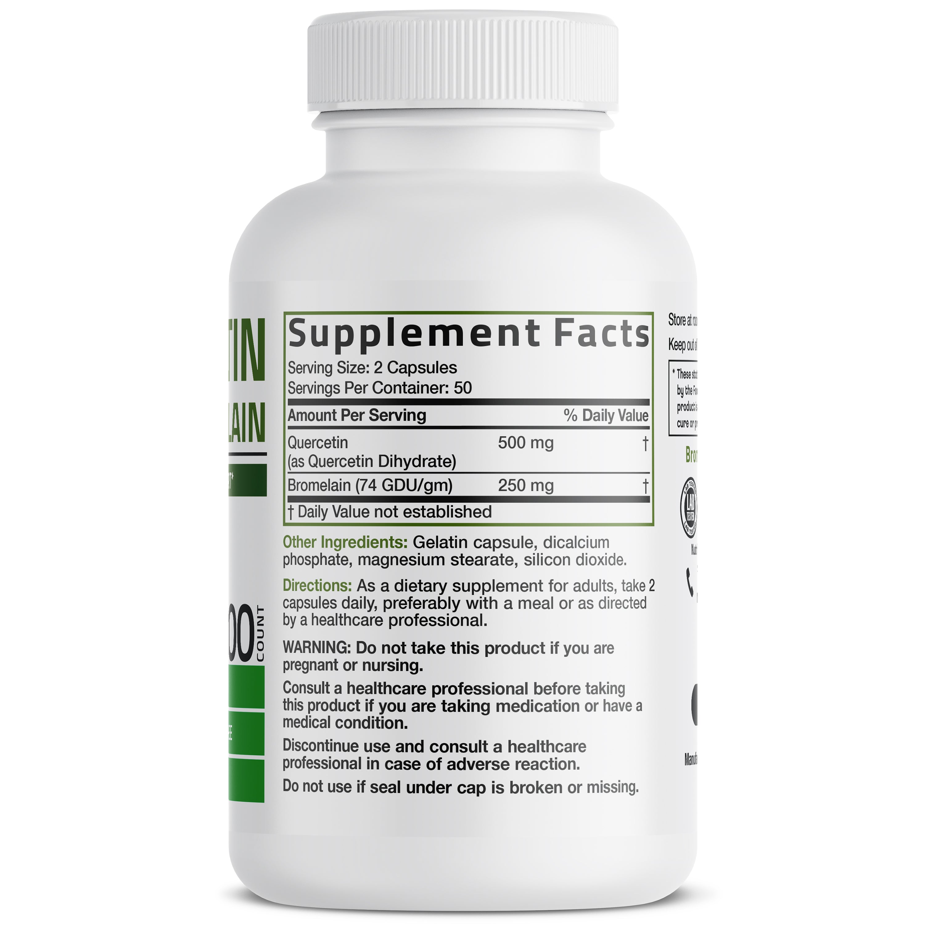 Quercetin & Bromelain