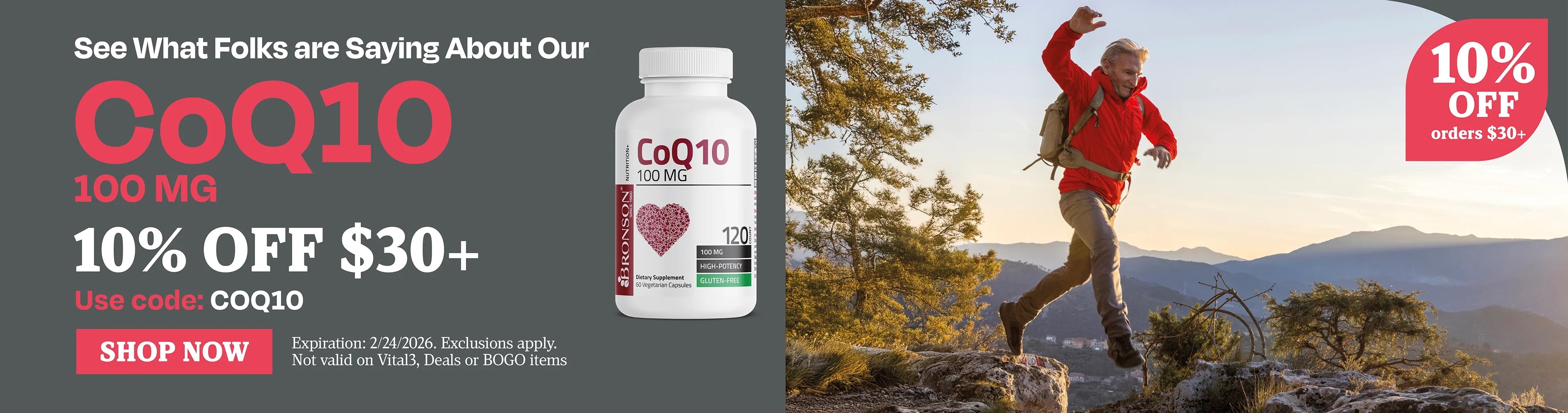 So what folks are saying about our coq10 100mg. 10% off $30 use code COQ10
