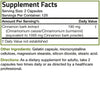Cinnamon High-Potency - 1,000 mg - 250 Capsules thumbnail 4