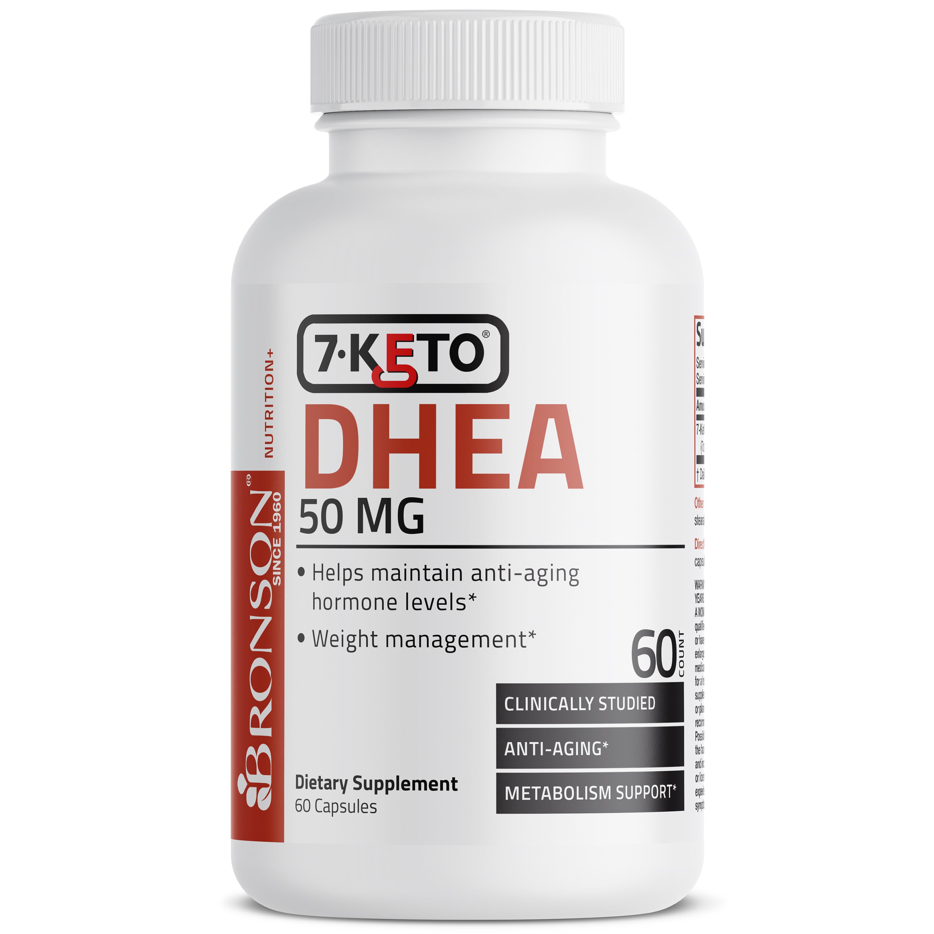7-Keto® DHEA - 50 mg - 60 Capsules