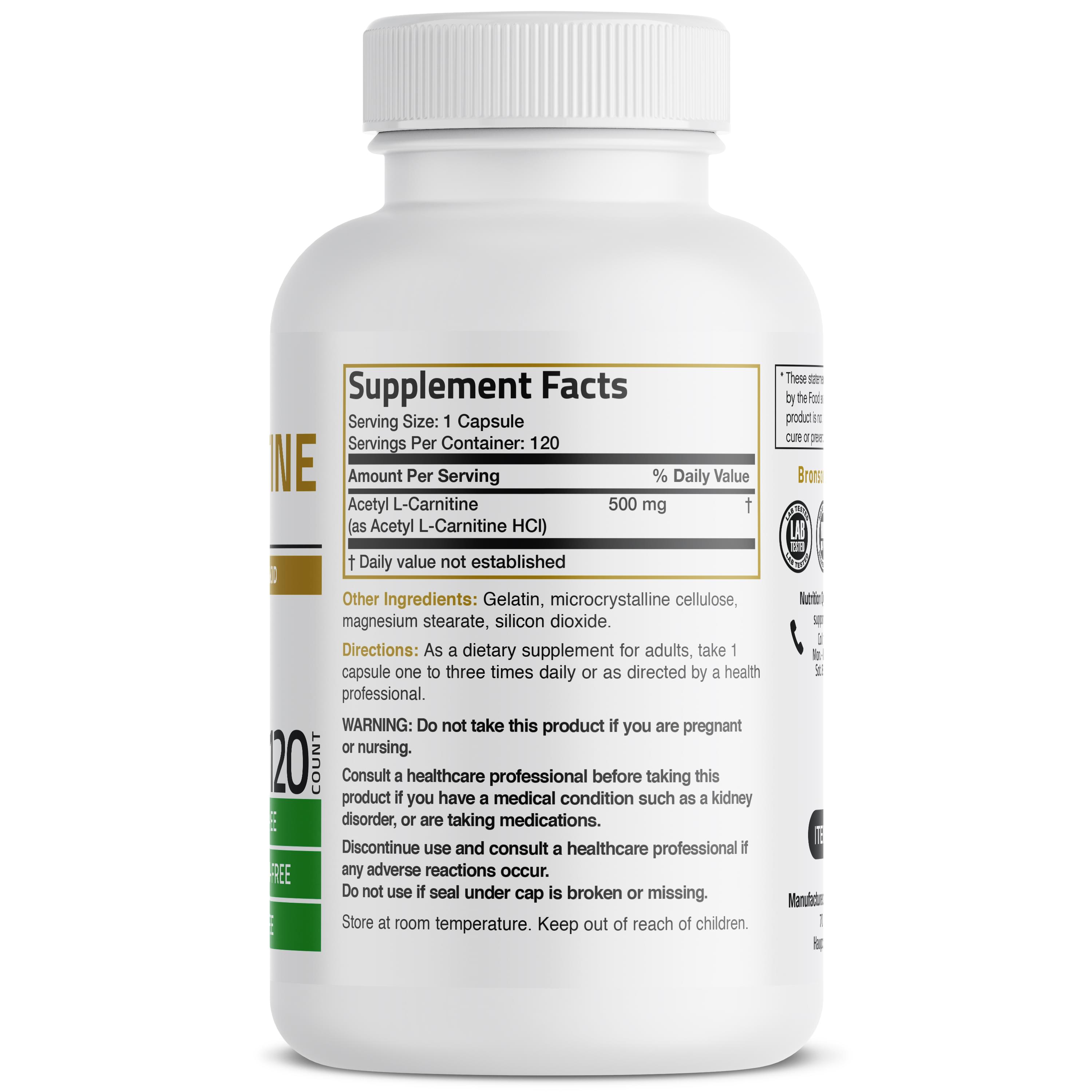 swanson acetyl l carnitine 500 mg l-carnitine and nerve regeneration The Difference Between & L- Vitamins Integrative Therapeutics Acetyl L-Carnitine Buy Acetyl L-Carnitine HCL Capsules