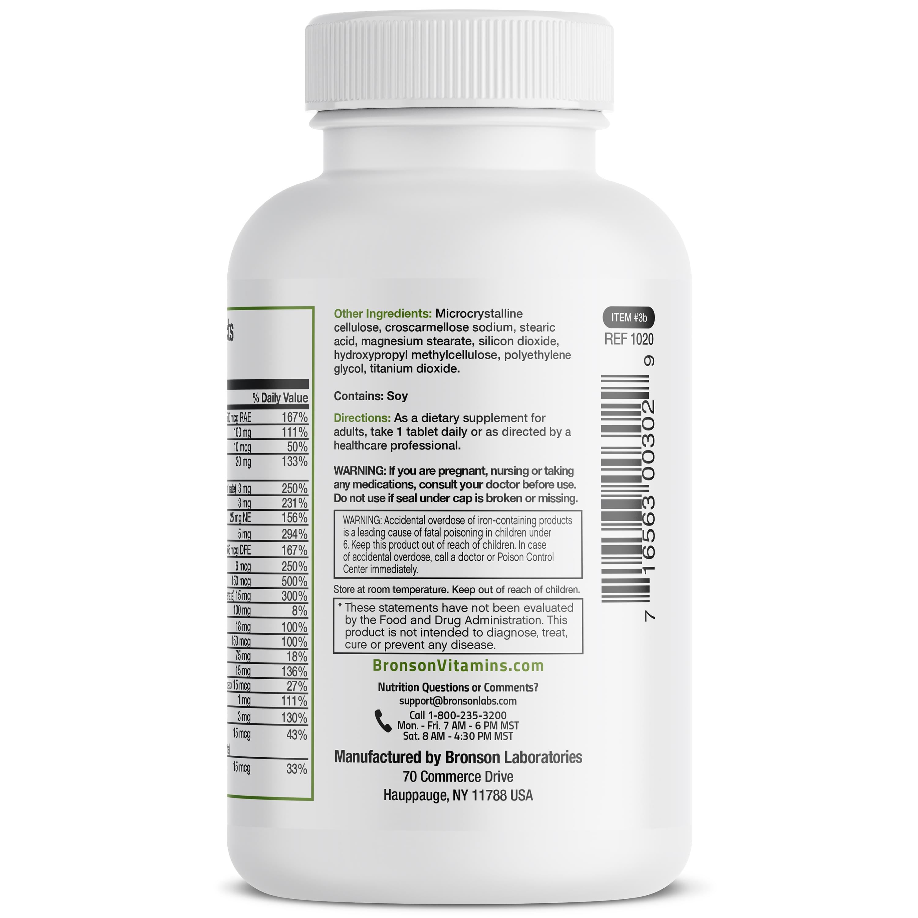 Once Daily Vitamin & Mineral Multivitamin Formula