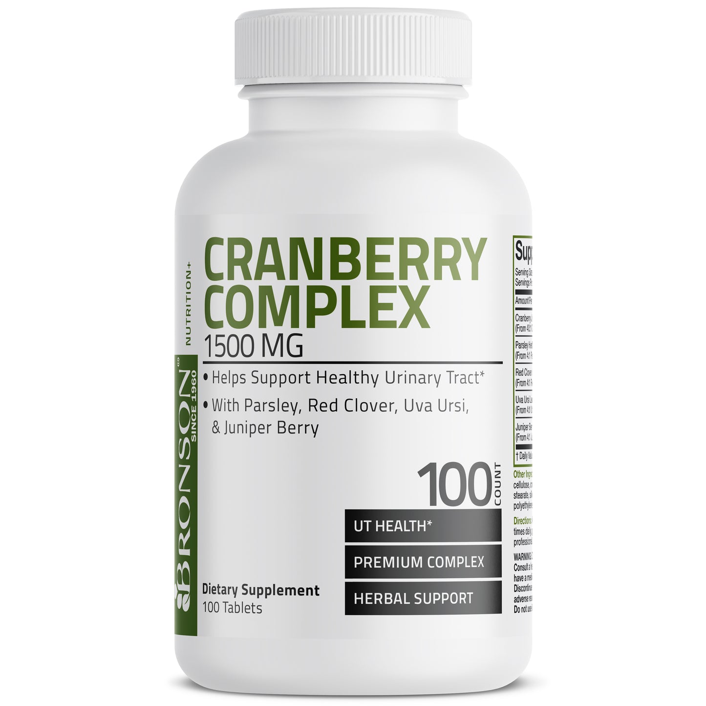 Cranberry Complex - 1,500 mg - 100 Tablets