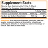 Vitamin C Non-Acidic Sodium Ascorbate Crystals - 1,000 mg view 4 of 5