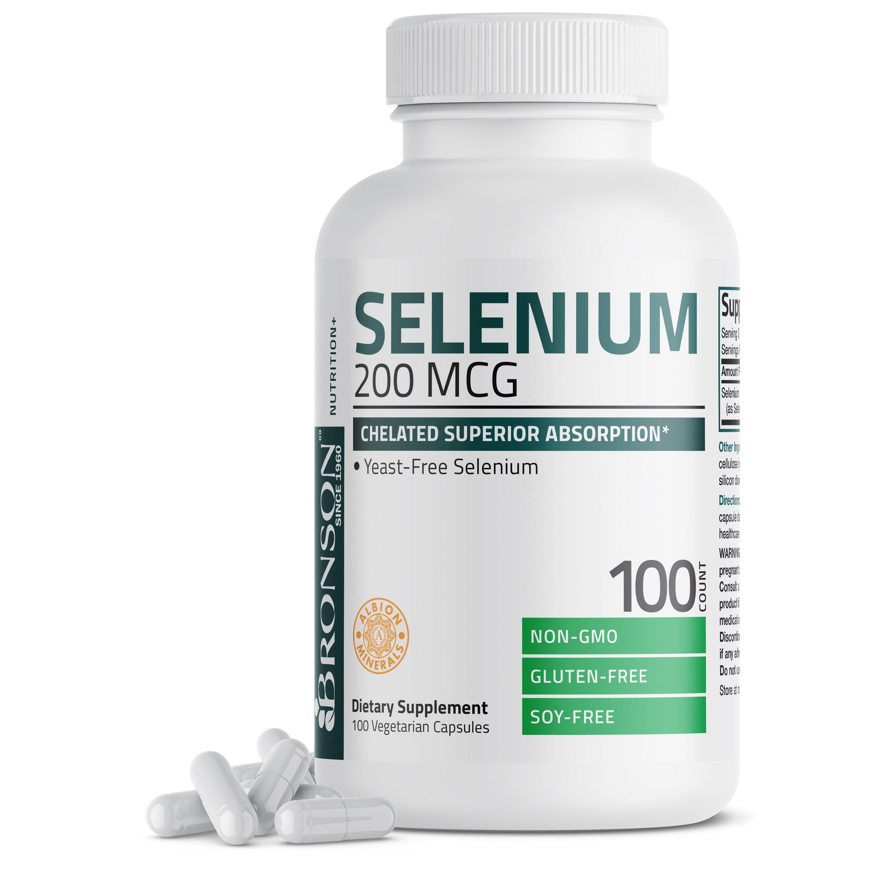 Selenium - 200 mcg view 7 of 6