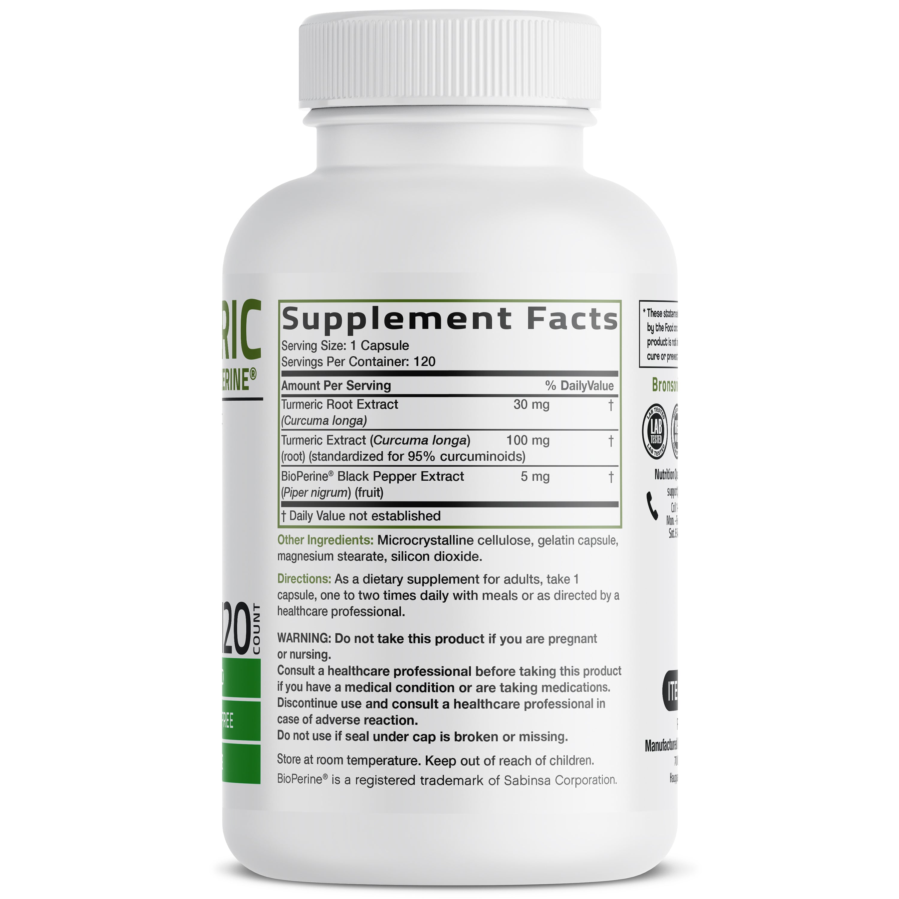 Turmeric Complex with BioPerine®