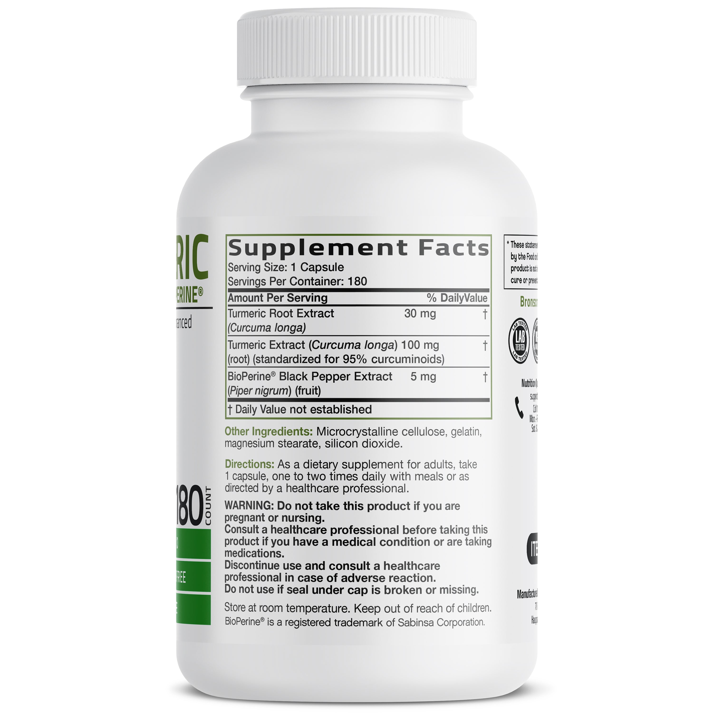 Turmeric Complex with BioPerine®
