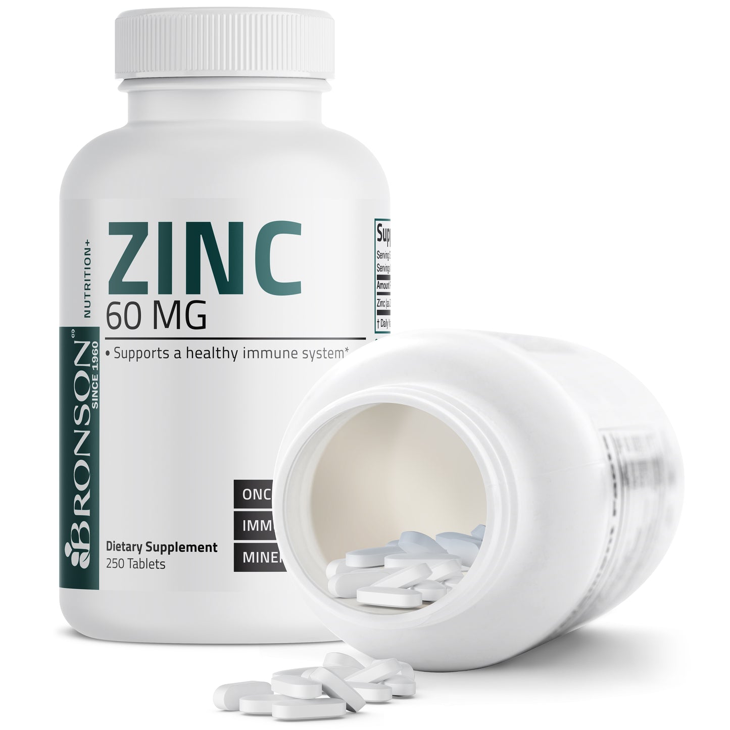 Zinc Gluconate - 60 mg - 250 Tablets
