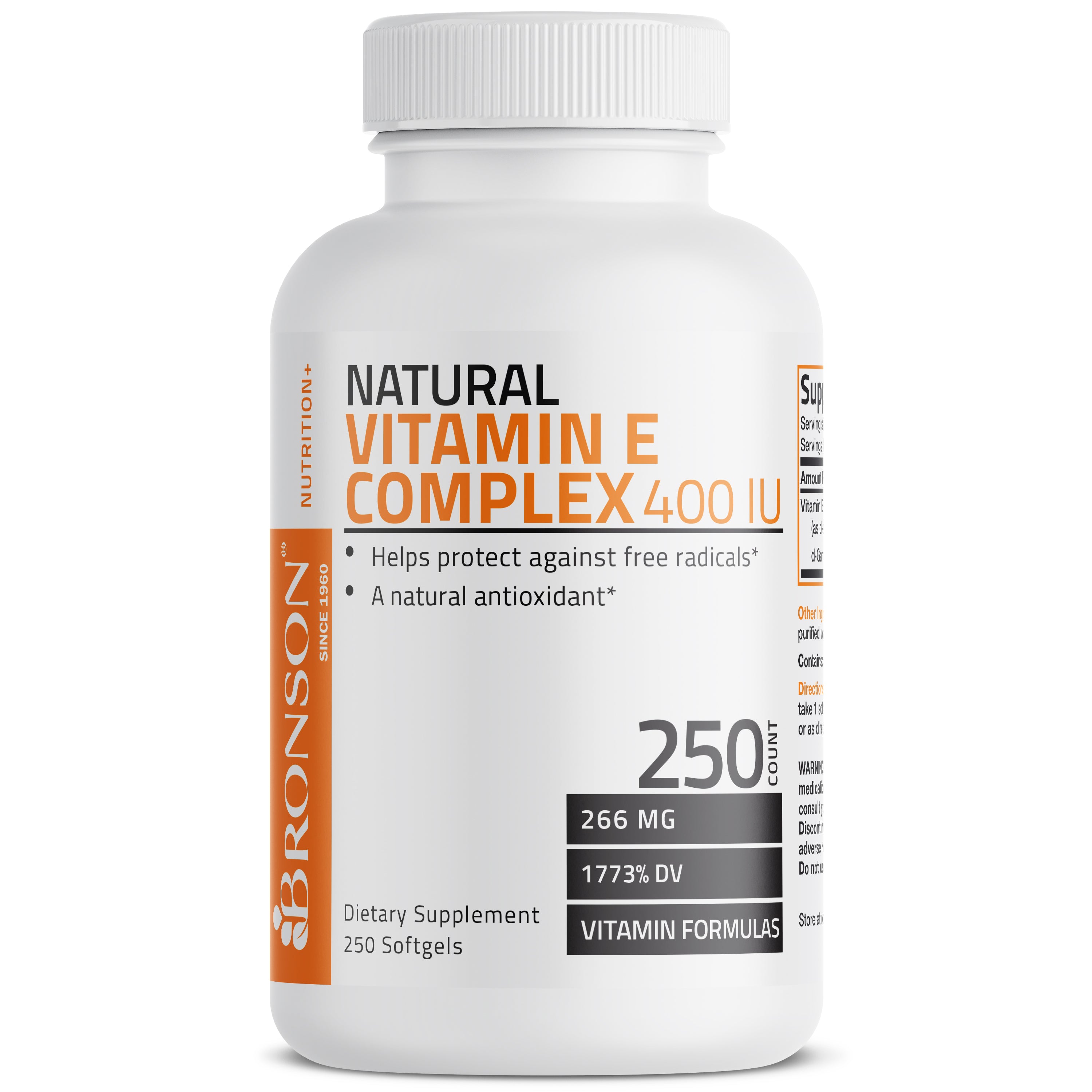 Natural Vitamin E Complex - 400 IU view 5 of 8