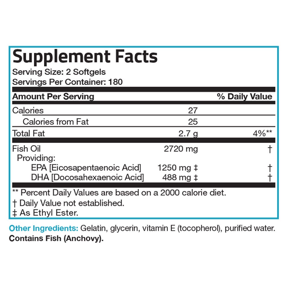 Omega-3 Fish Oil EPA DHA Triple Strength - 2,720 mg view 4 of 17