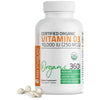 Vitamin D3 High Dose USDA Certified Organic - 10,000 IU thumbnail 1