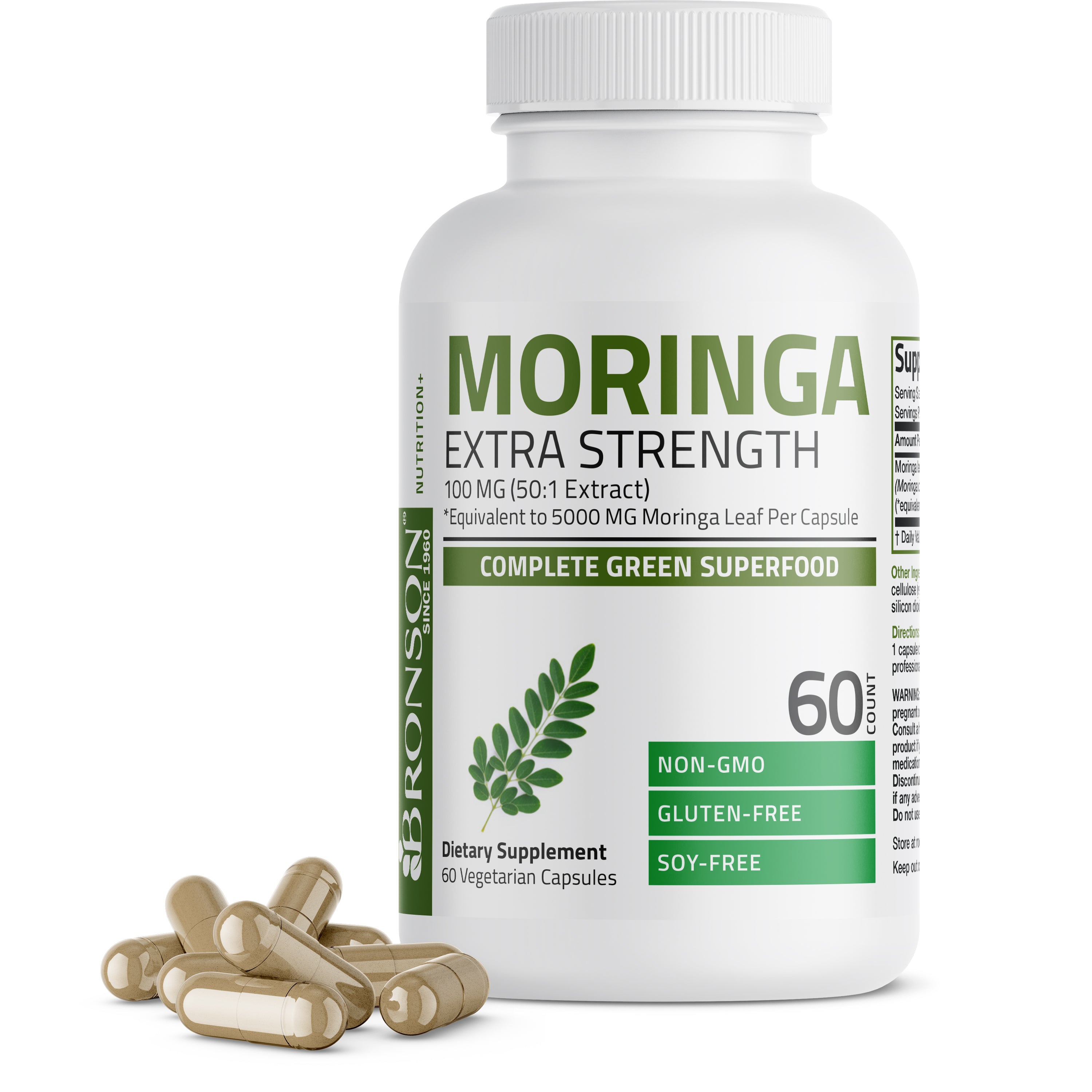 Moringa Oleifera Leaf Extract - 5,000 mg view 7 of 6