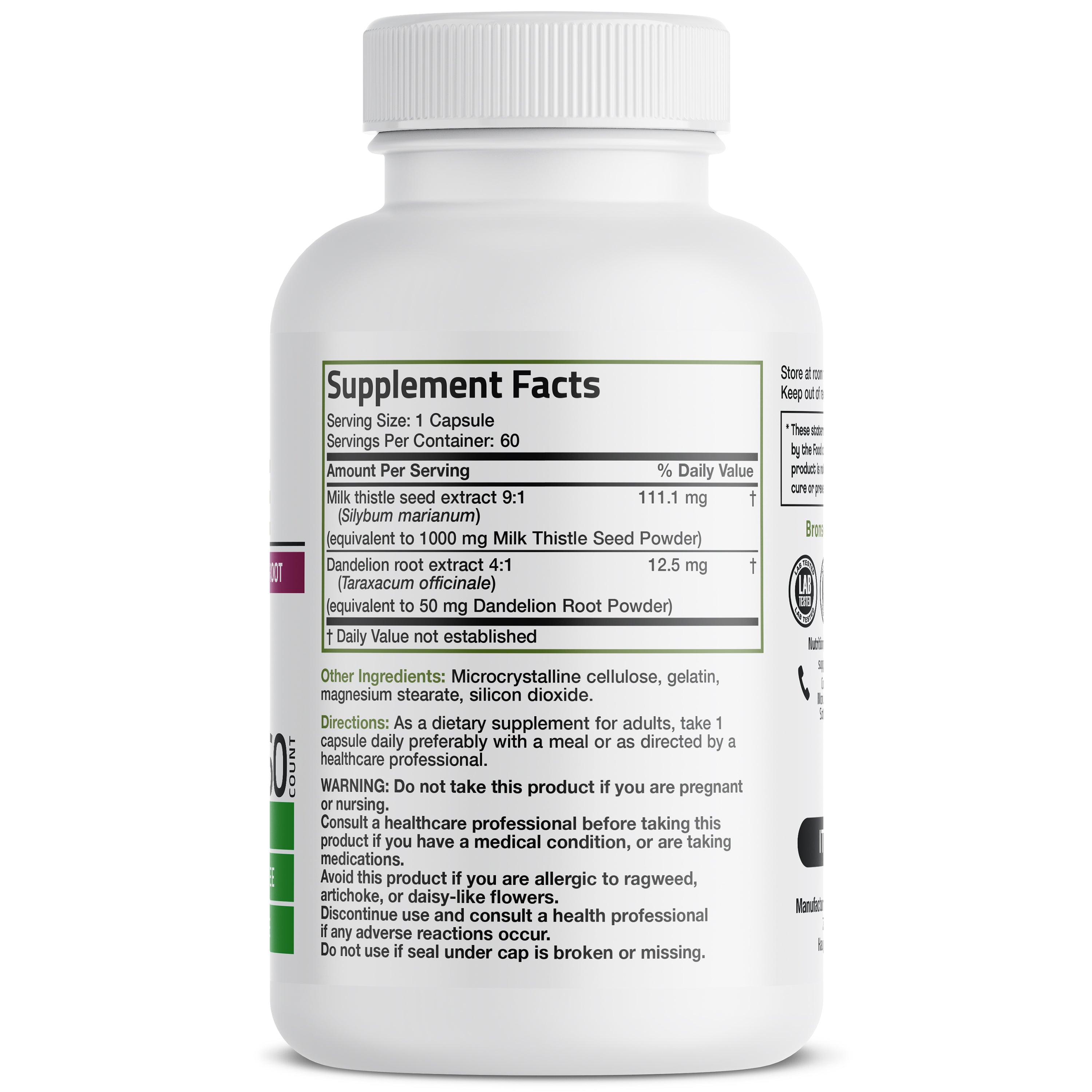 Milk Thistle Seed - 1,000 mg