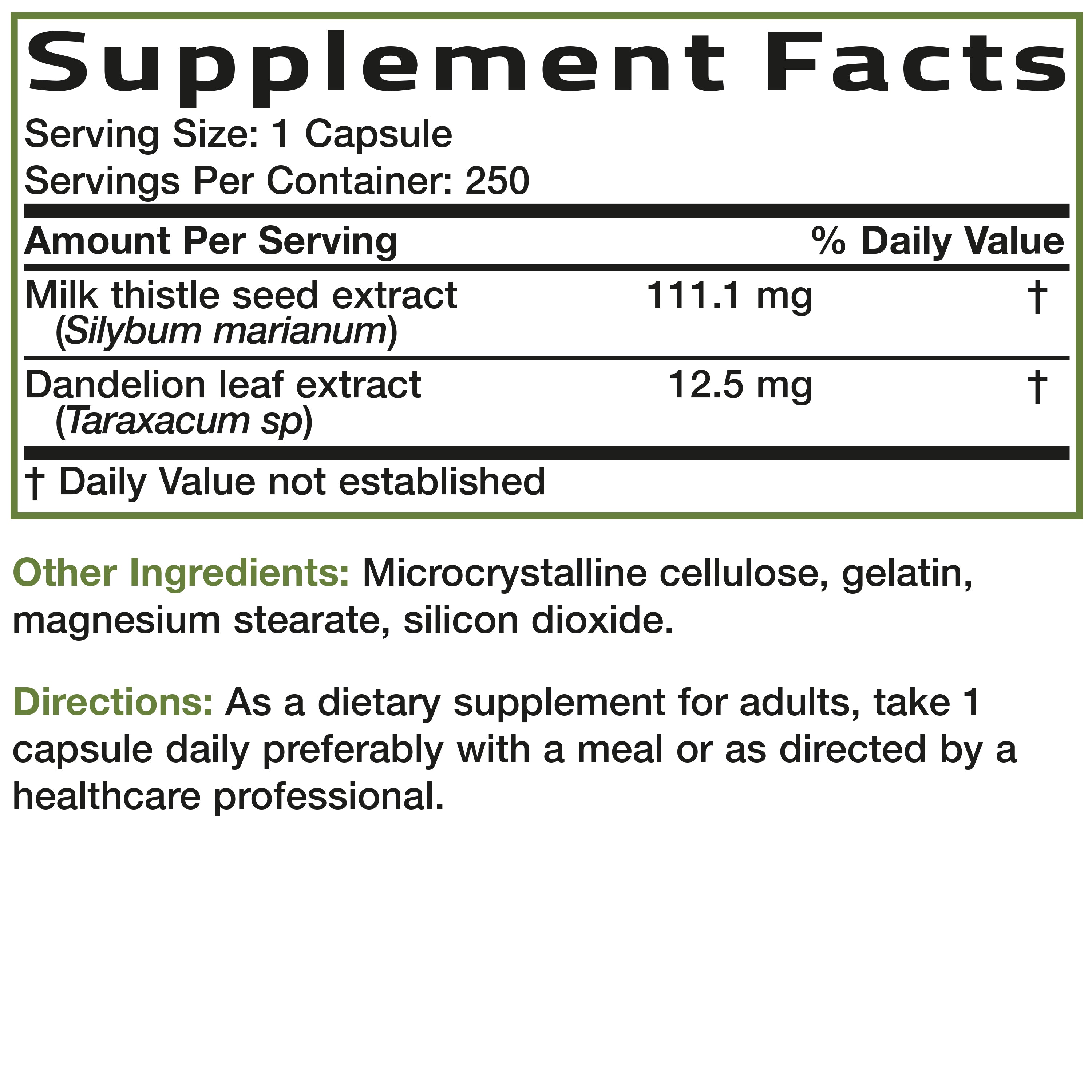 Milk Thistle Seed Extract