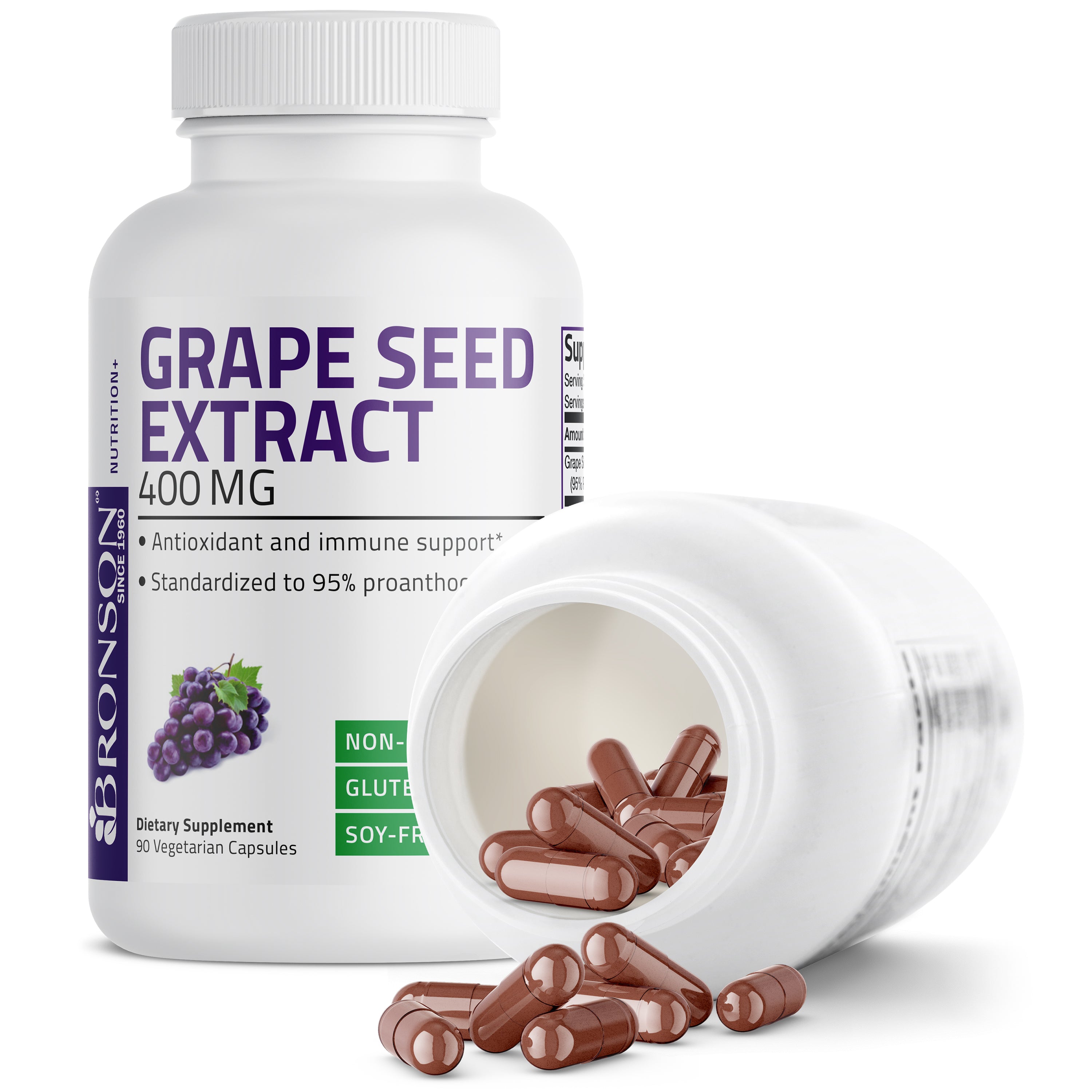 Grape Seed Extract Non-GMO - 400 mg view 5 of 6