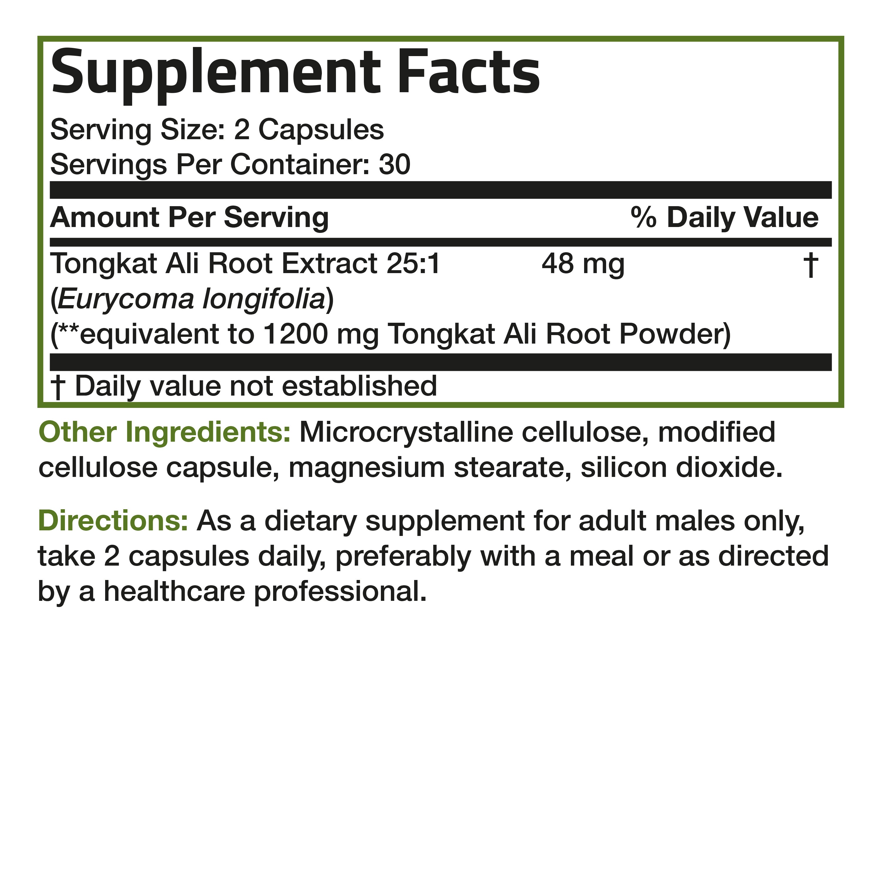 Longjack Tongkat Ali 1200mg view 6 of 6