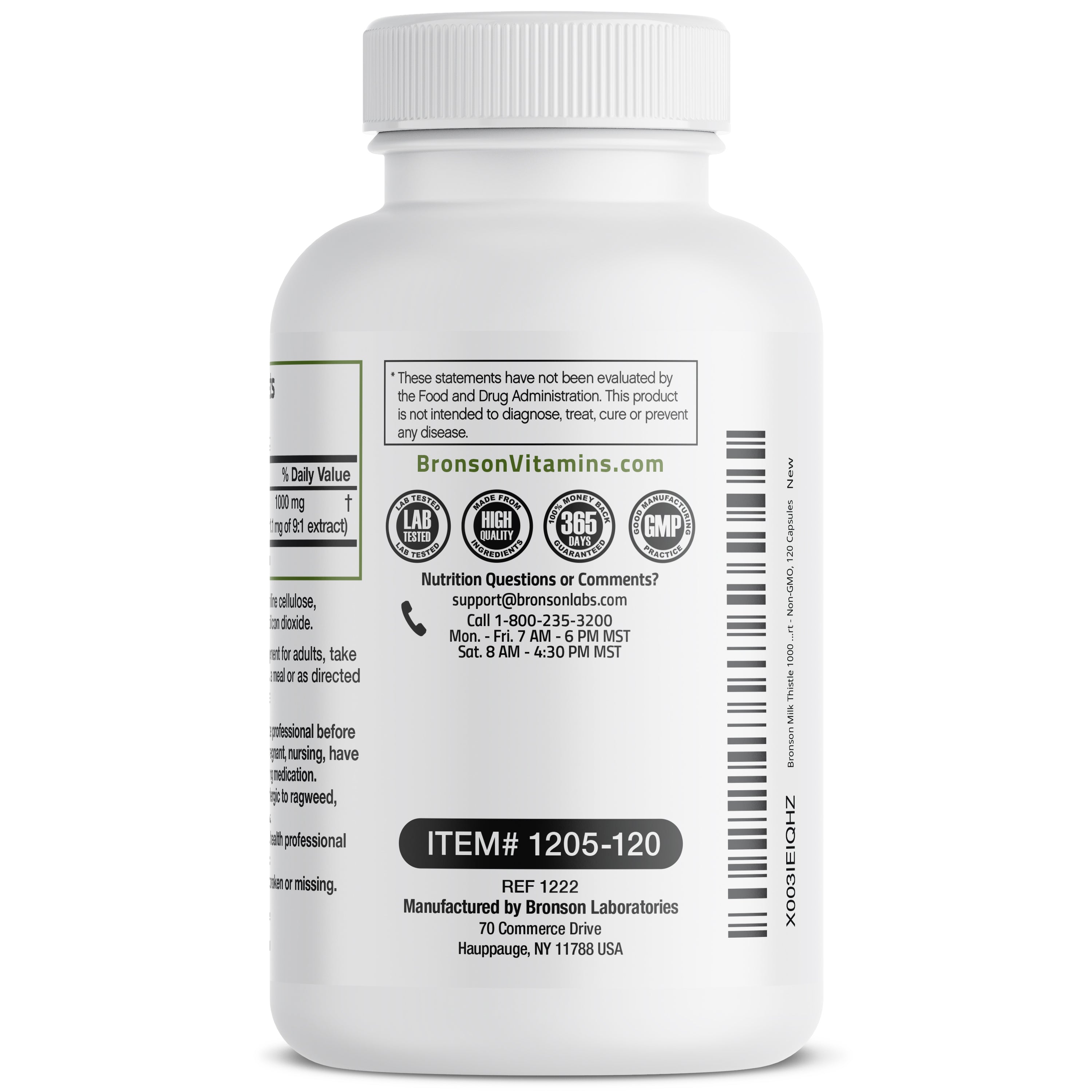 Milk Thistle - 1,000 mg view 5 of 6