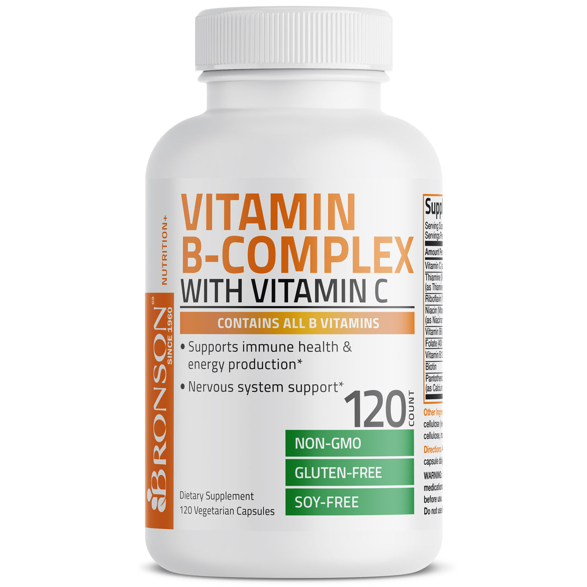 Be Complex Vitamin B Complex with Vitamin C – bronsonlabs