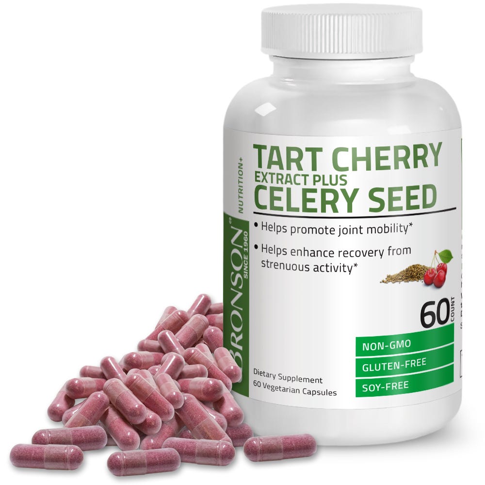 Tart Cherry Extract Plus Celery Seed view 3 of 7