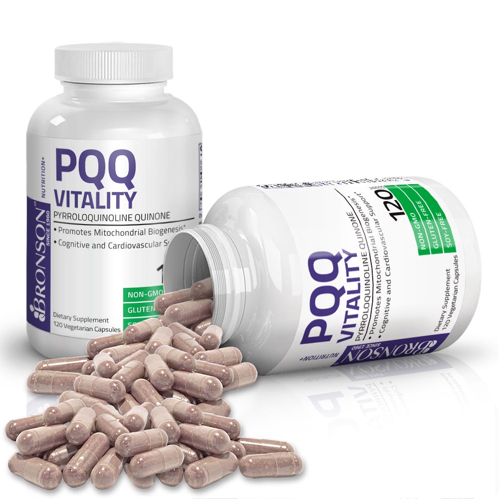 PQQ Vitality Pyrroloquinoline Quinone - 20 mg - 120 Vegetarian Capsules view 4 of 6