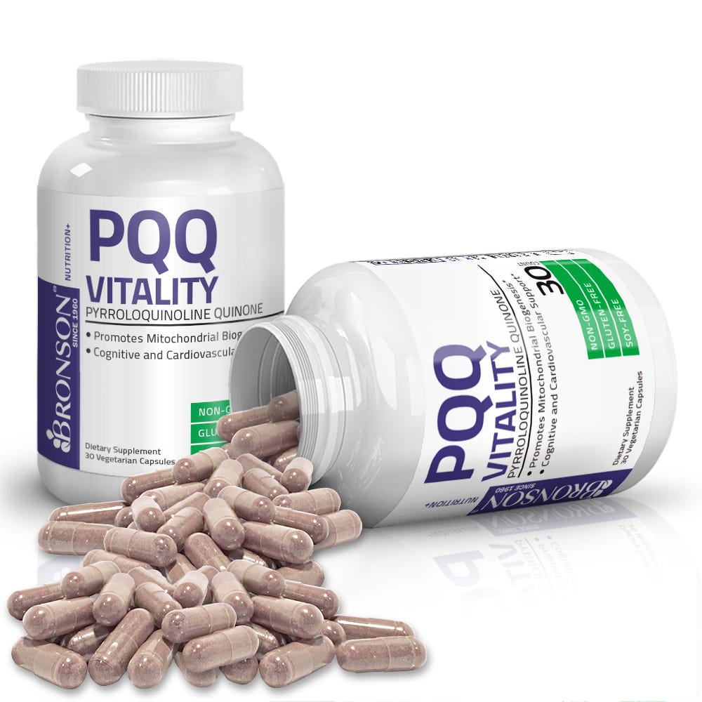 PQQ Vitality Pyrroloquinoline Quinone - 20 mg - 30 Vegetarian Capsules view 3 of 7