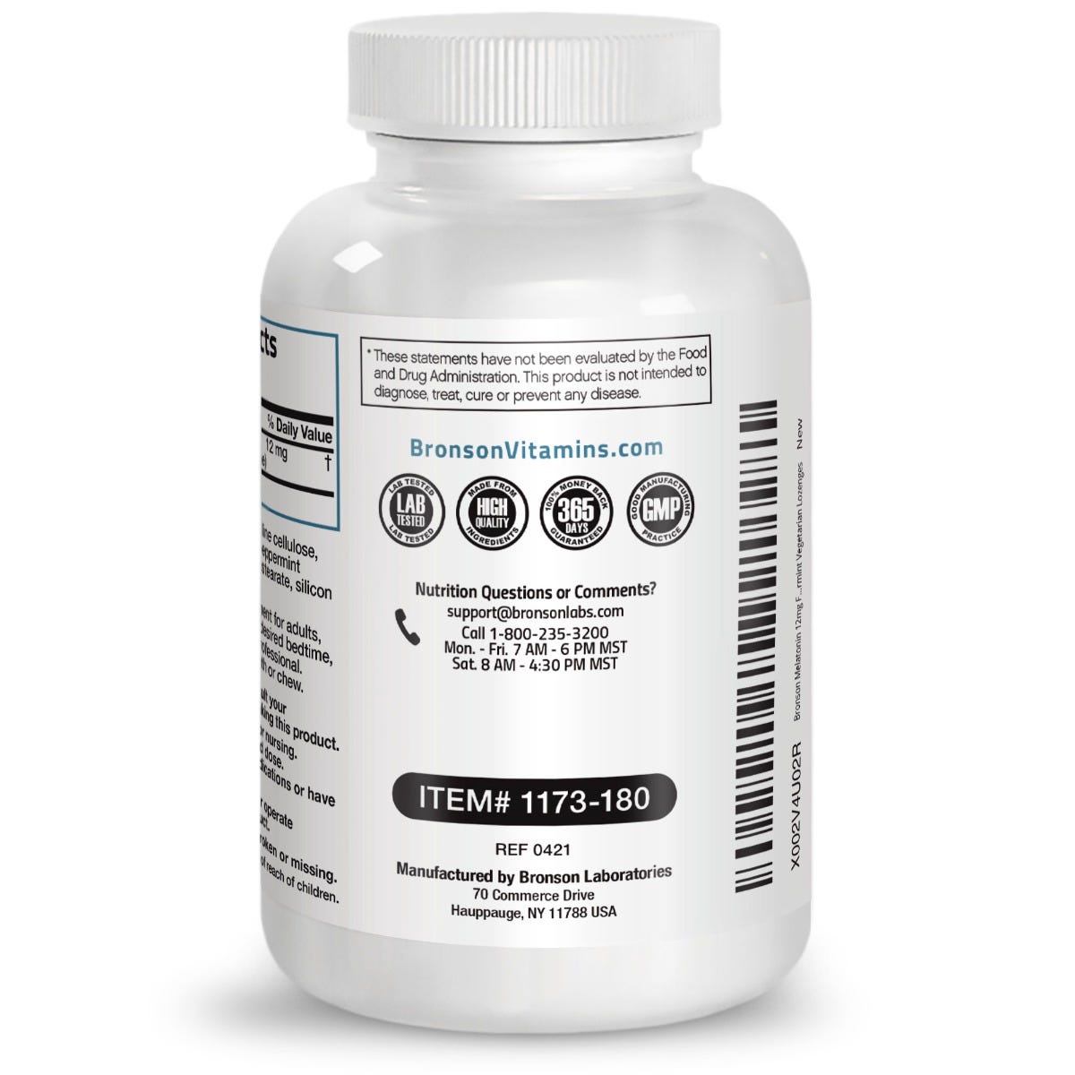 Melatonin Fast Dissolve - Peppermint - 12 mg view 3 of 4