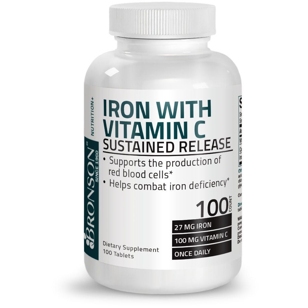 Iron with Vitamin C Sustained Release view 1 of 4