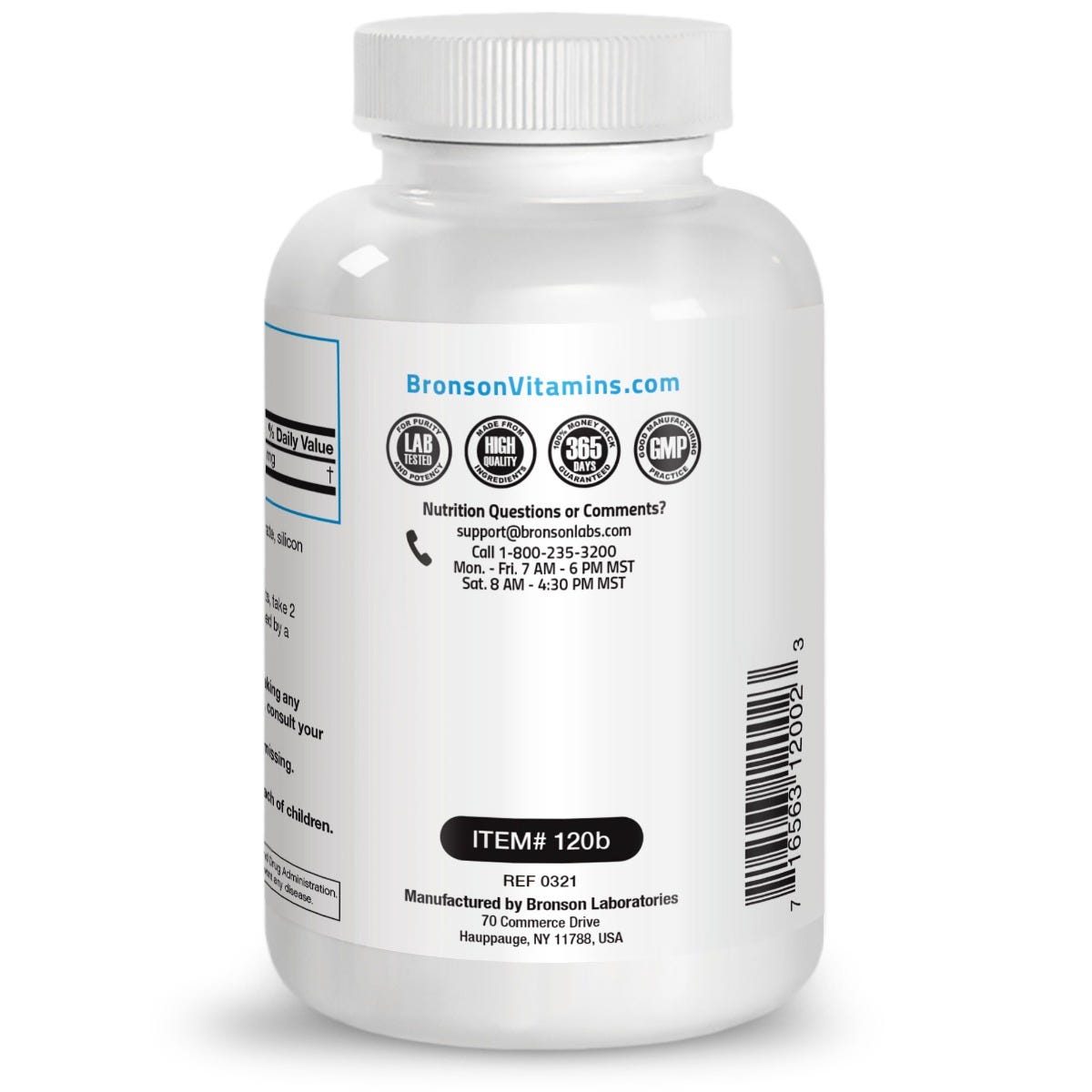 MSM (Methylsulfonylmenthane) | Item #120B | Middle Image