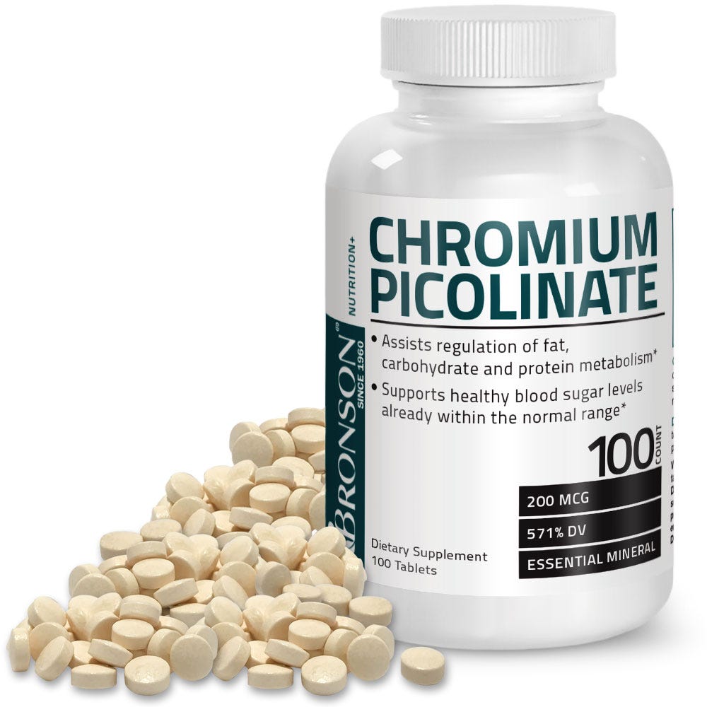 Chromium Picolinate - 200 mcg view 3 of 6