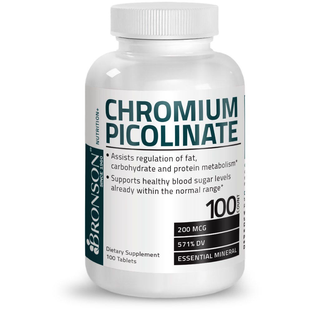 Chromium Picolinate - 200 mcg view 1 of 6