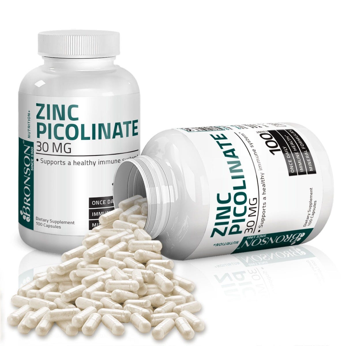 Zinc Picolinate - 30 mg - 100 Capsules view 3 of 6