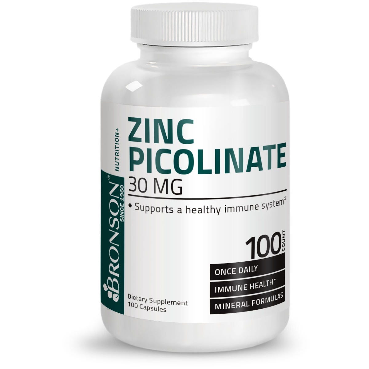 Zinc Picolinate - 30 mg - 100 Capsules