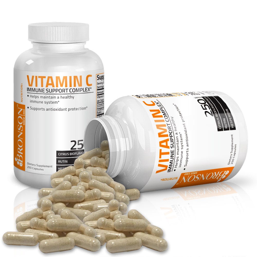 Vitamin C Complex with Citrus Bioflavonoids - 50 mg - 250 Capsules view 3 of 6