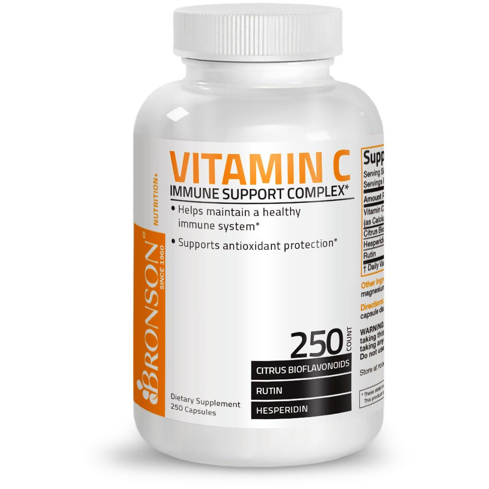 Vitamin C Complex with Citrus Bioflavonoids - 50 mg - 250 Capsules