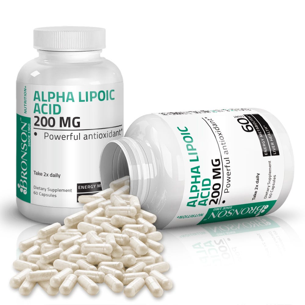 Alpha Lipoic Acid (ALA) - 200 mg view 4 of 6