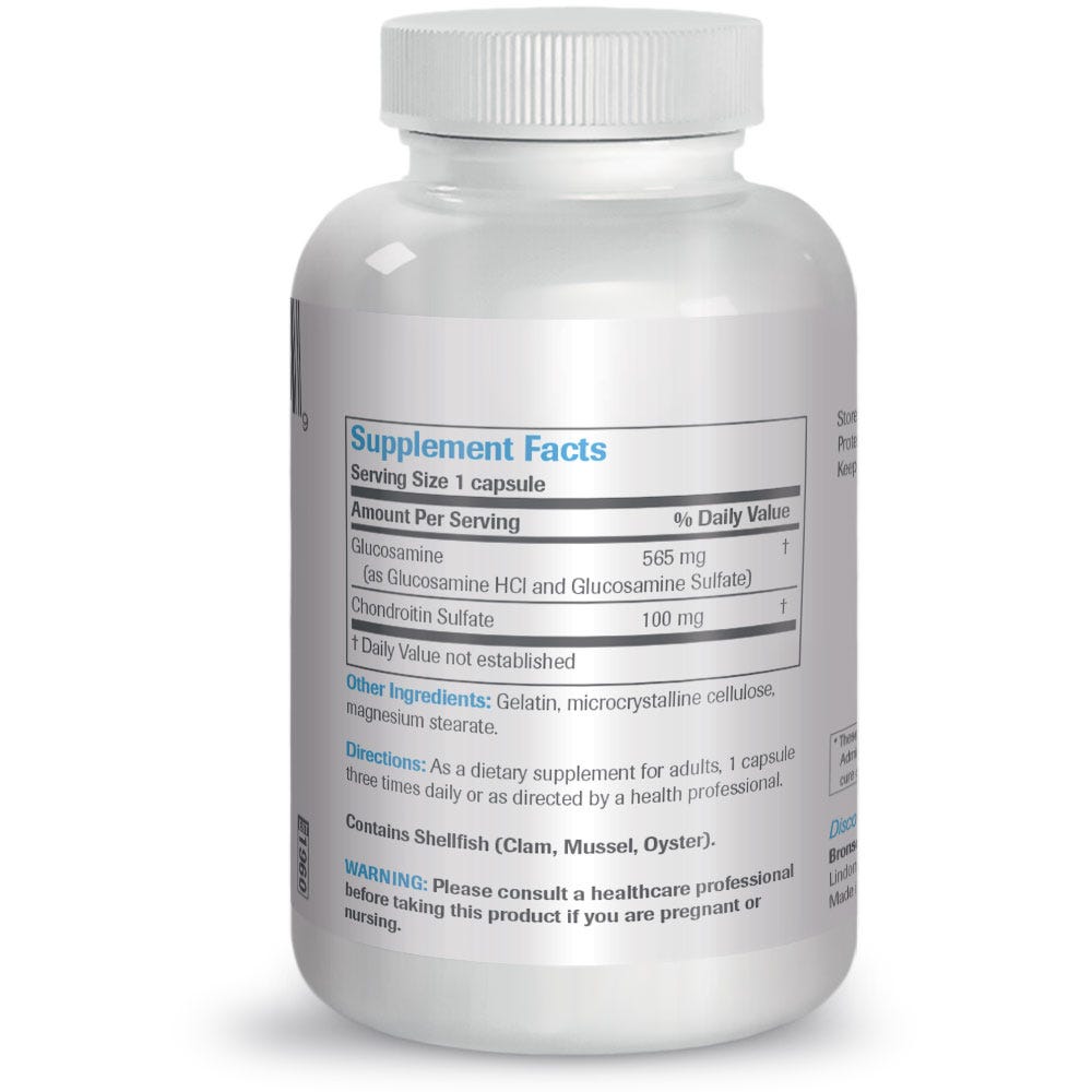 Glucosamine and Chondroitin view 2 of 6