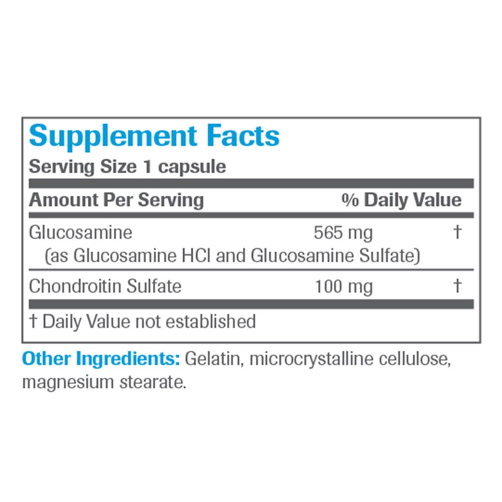 Glucosamine and Chondroitin - 60 Capsules view 6 of 6