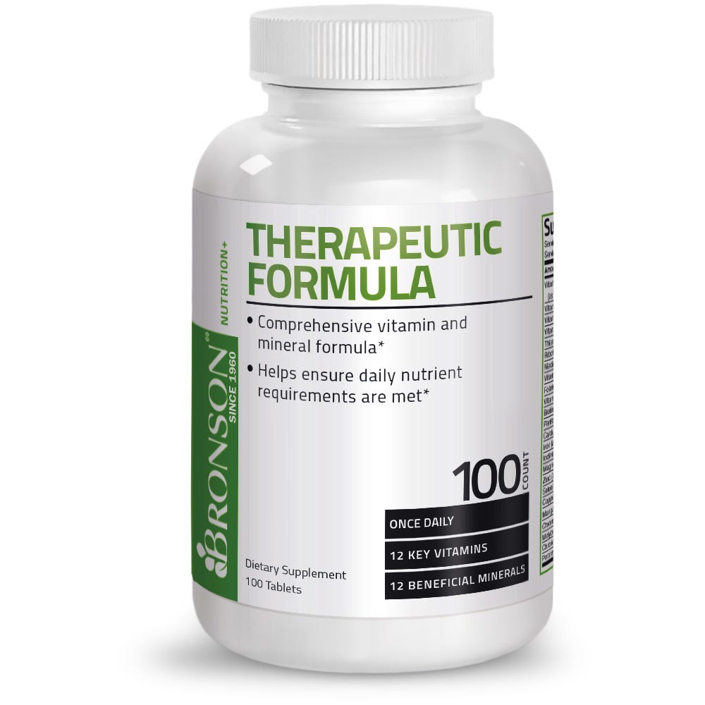 Therapeutic Formula Once Daily Multivitamin - 100 Tablets view 3 of 6