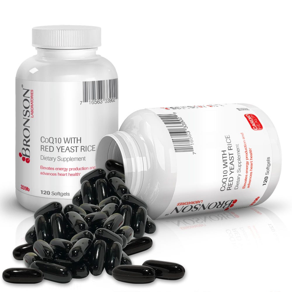 CoQ10 with Red Yeast Rice - 120 Softgels view 3 of 6