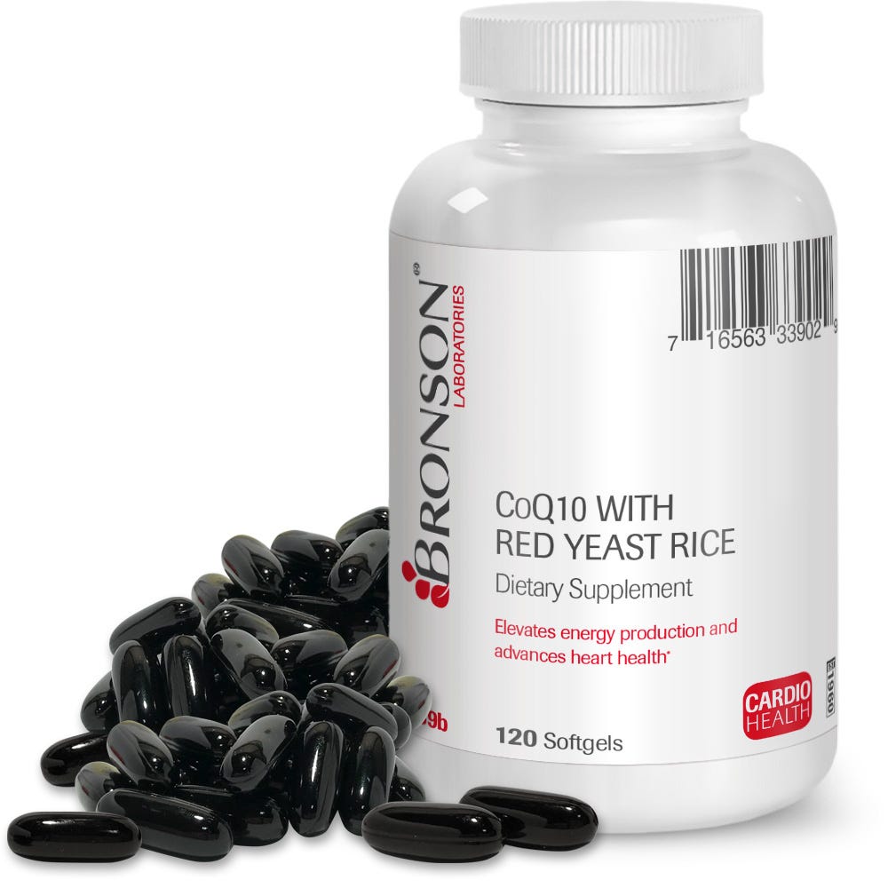 CoQ10 with Red Yeast Rice - 120 Softgels view 2 of 6