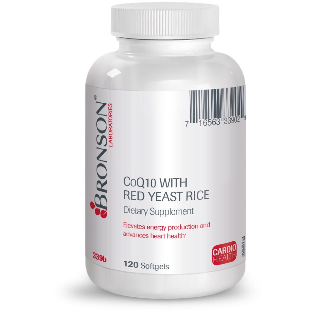 CoQ10 with Red Yeast Rice - 120 Softgels
