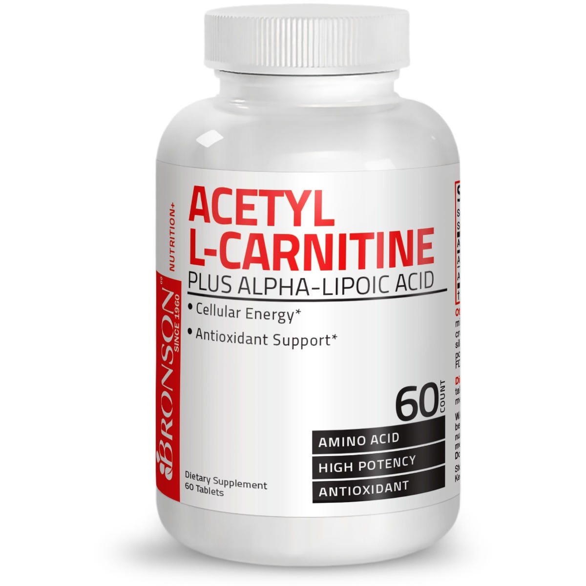 Acetyl L-Carnitine with Alpha-Lipoic Acid view 1 of 6