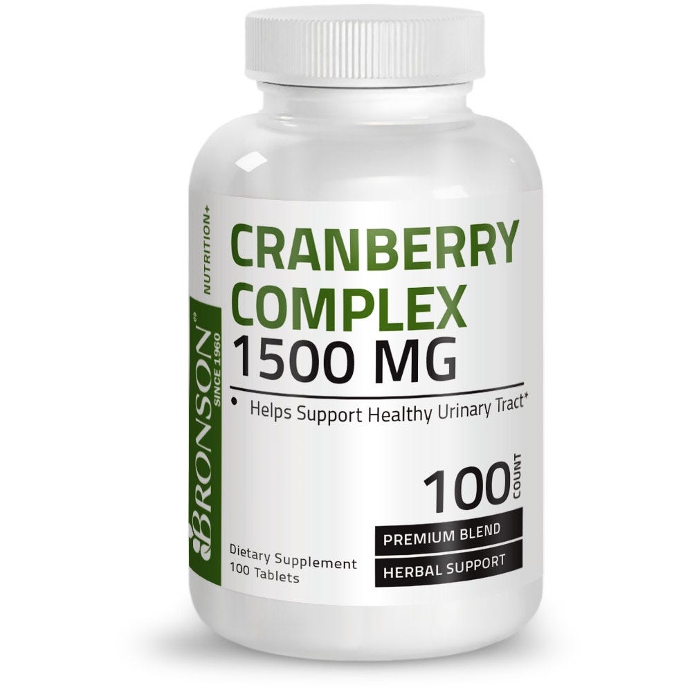 Cranberry Complex - 1,500 mg - 100 Tablets