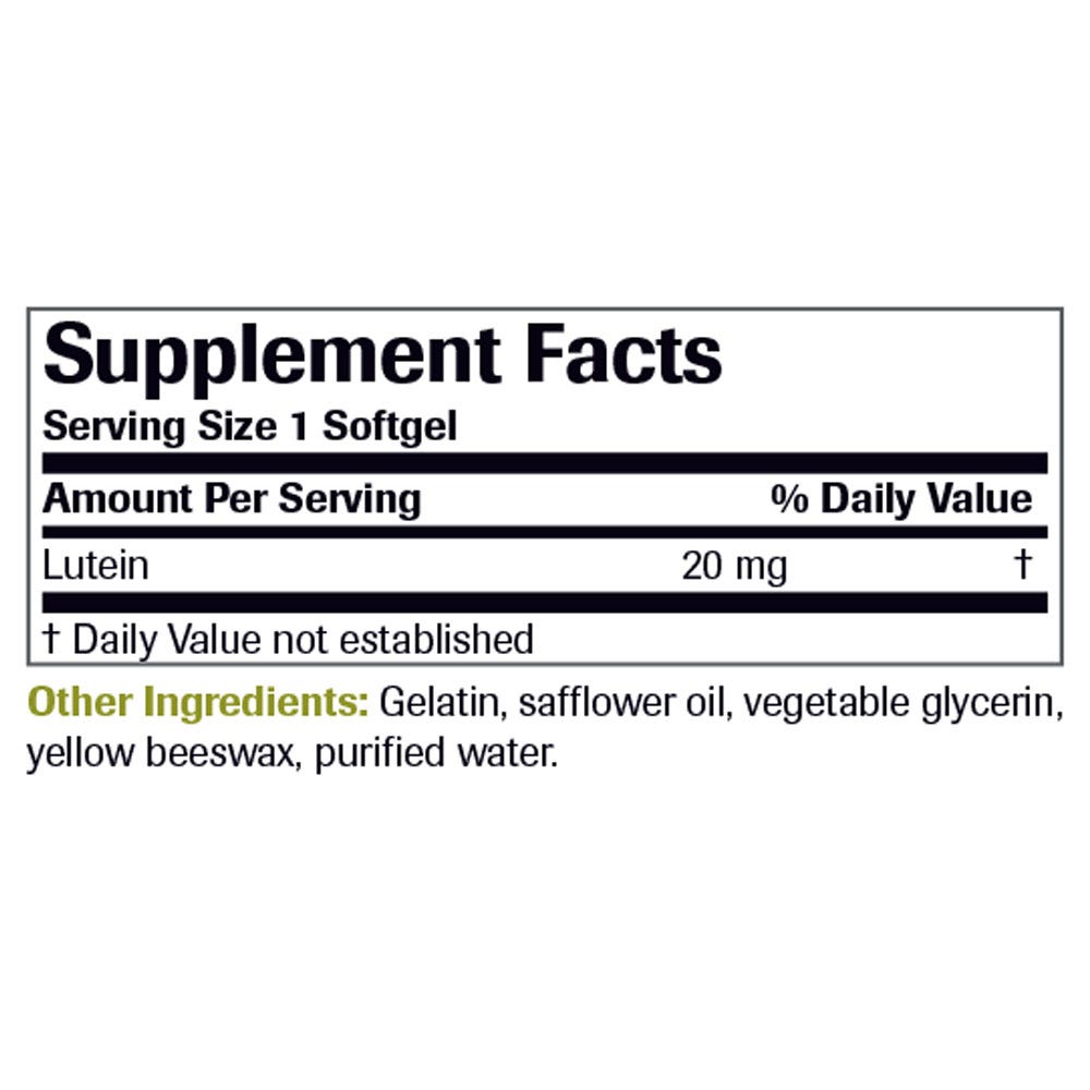 Lutein - 20 MG view 6 of 6