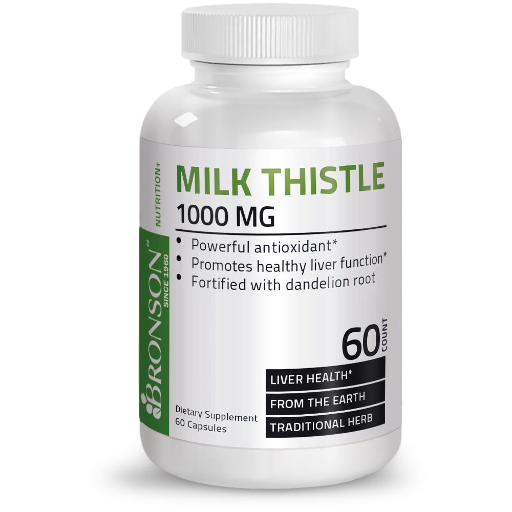 Milk Thistle Seed - 1,000 mg view 1 of 4