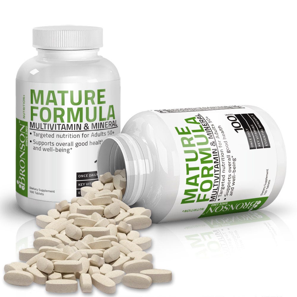Mature Formula Once Daily Multivitamin & Mineral for Adults Over 50 view 4 of 6