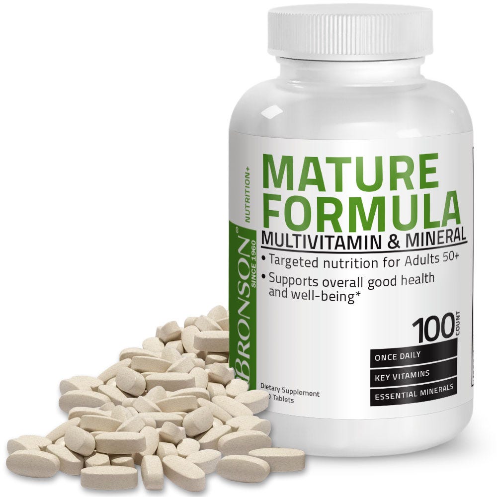 Mature Formula Once Daily Multivitamin & Mineral for Adults Over 50 view 3 of 6